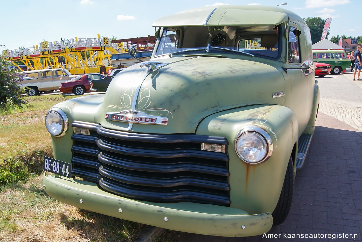 Kustom Chevrolet Advance Design uit 1952